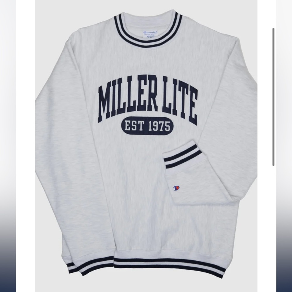 Miller lite crewneck